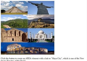 HTML DOM এরিয়া অবজেক্ট 