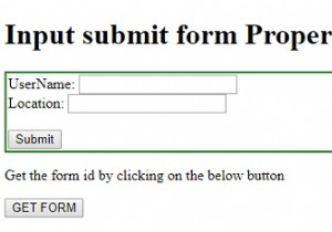 HTML DOM ইনপুট জমা ফর্ম সম্পত্তি 