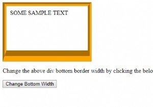 HTML DOM শৈলী বর্ডারBottomWidth প্রপার্টি 