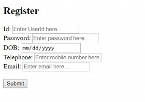 এইচটিএমএল ডিজাইন ফর্ম 