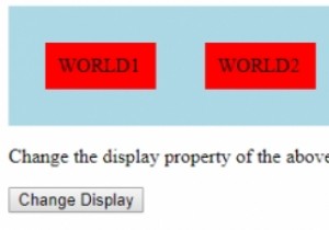 HTML DOM শৈলী প্রদর্শন সম্পত্তি 