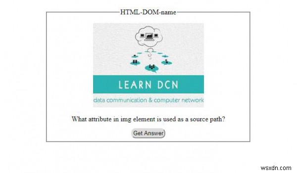 HTML DOM নাম সম্পত্তি 