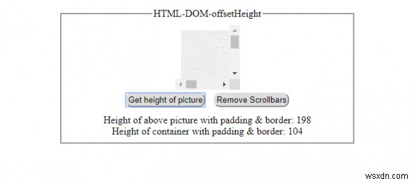 HTML DOM অফসেট প্রস্থ সম্পত্তি 