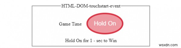 HTML DOM টাচস্টার্ট ইভেন্ট 