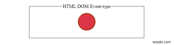 HTML DOM ইভেন্ট টাইপ প্রপার্টি 