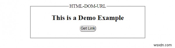HTML DOM ইউআরএল প্রপার্টি 