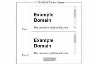 HTML DOM উইন্ডো ফ্রেম সম্পত্তি 