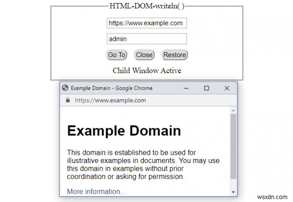 HTML DOM writeln() পদ্ধতি 