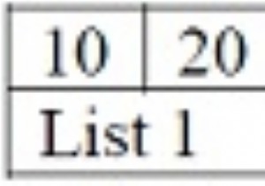 ডেটা স্ট্রাকচারে একটি একক অ্যারেতে একাধিক তালিকা 