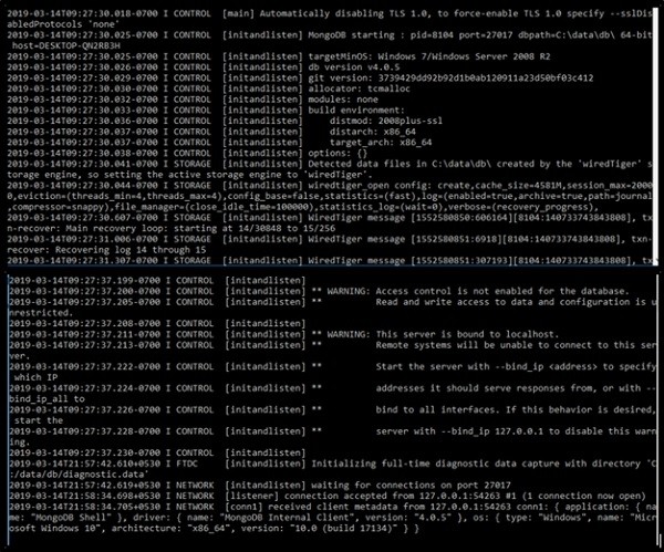 কিভাবে একটি একক কমান্ডে MongoDB বন্ধ করবেন? 