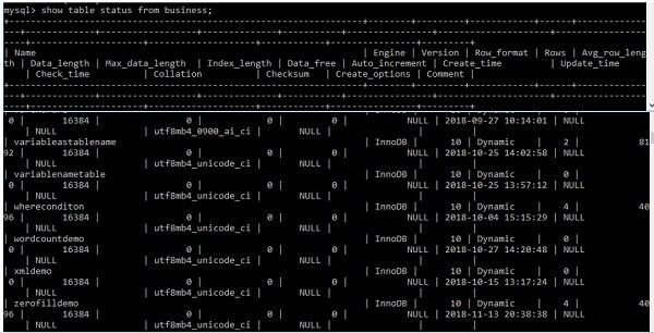 একটি MySQL টেবিল myISAM বা InnoDB ইঞ্জিন ব্যবহার করছে কিনা তা আমি কিভাবে জানব? 