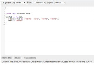 SQL সার্ভারের কি MySQL এর ENUM ডেটা টাইপের সমতুল্য আছে? 