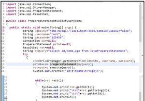 কিভাবে MySQL এর সাথে জাভাতে নির্বাচিত প্রশ্নের জন্য প্রস্তুত বিবৃতি ব্যবহার করবেন? 