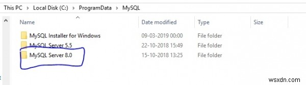 MySQL ডিরেক্টরিতে my.ini খুঁজে পাচ্ছেন না? 