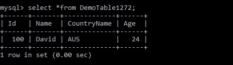 জাভা সহ একটি MySQL টেবিলে রেকর্ড সন্নিবেশ করান 