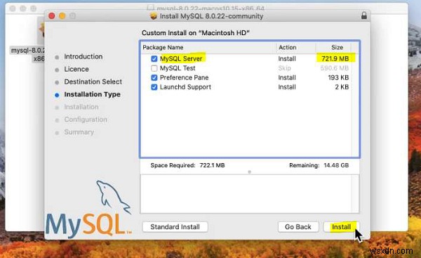 MacOS এ MySQL ইনস্টল করা হচ্ছে 