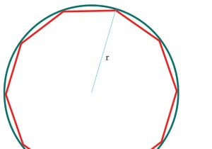 বৃত্তের মধ্যে খোদিত দশভুজের ক্ষেত্রফলের জন্য C প্রোগ্রাম? 