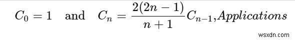 nম কাতালান নম্বরের জন্য C/C++ প্রোগ্রাম? 