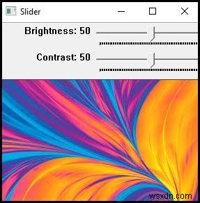 কিভাবে C++ ব্যবহার করে OpenCV-তে ট্র্যাক-বার যোগ করবেন? 