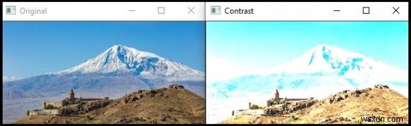 কিভাবে C++ ব্যবহার করে OpenCV-তে কনট্রাস্ট পরিবর্তন করবেন? 