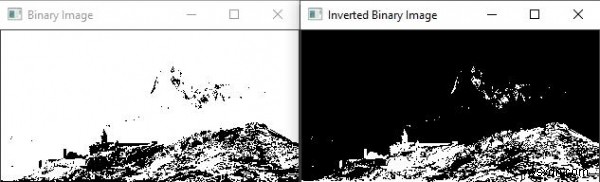 কিভাবে C++ ব্যবহার করে OpenCV তে একটি বাইনারি ইমেজ উল্টাতে হয়? 