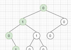 C++ এ বাইনারি ট্রিতে রুট থেকে পাতার পথ পর্যন্ত স্ট্রিং একটি বৈধ ক্রম কিনা তা পরীক্ষা করুন 