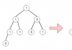 C++ এ একটি প্রদত্ত বাইনারি গাছ ছাঁটাই করার প্রোগ্রাম 