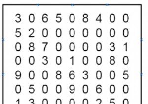 C++ এ আংশিক ভরা সুডোকু গ্রিড সমাধান করার জন্য প্রোগ্রাম 