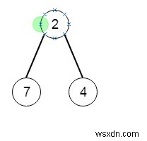 C++ এ সব গভীরতম নোড সহ সবচেয়ে ছোট সাবট্রি 