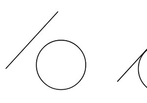 একটি লাইন C++ এ একটি বৃত্ত স্পর্শ করে বা ছেদ করে কিনা তা পরীক্ষা করুন 