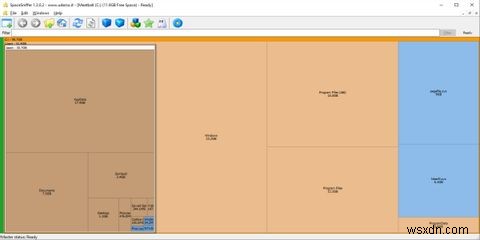 SpaceSniffer দিয়ে আপনার ফাইলগুলিকে ভিজ্যুয়ালাইজ করে দ্রুত ড্রাইভের জায়গা খালি করুন 