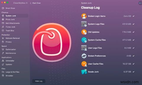 CleanMyMac X এর সাথে আপনার ম্যাককে শীর্ষ আকারে রাখুন 