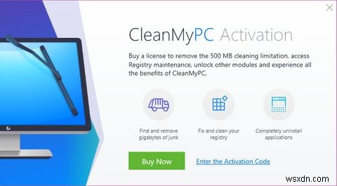 CleanMyPC আপনার সমস্ত পিসি রক্ষণাবেক্ষণের প্রয়োজনীয়তা কভার করে 