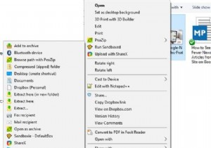 উইন্ডোজ 10-এ ডান-ক্লিক মেনুতে পাঠান কীভাবে কাস্টমাইজ করবেন 