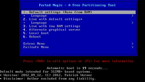পার্টেড ম্যাজিক:একটি লাইভ সিডিতে একটি সম্পূর্ণ হার্ড ড্রাইভ টুলবক্স 