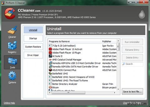 CCleaner এর সাথে সর্বোত্তমভাবে চালানোর জন্য আপনার সিস্টেমকে অপ্টিমাইজ করুন 