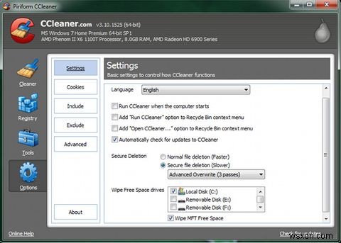 CCleaner এর সাথে সর্বোত্তমভাবে চালানোর জন্য আপনার সিস্টেমকে অপ্টিমাইজ করুন 