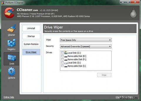 CCleaner এর সাথে সর্বোত্তমভাবে চালানোর জন্য আপনার সিস্টেমকে অপ্টিমাইজ করুন 