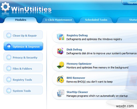 আপনার উইন্ডোজ পিসিকে WinUtilities-এর সাহায্যে আকারে ফিরিয়ে আনুন 