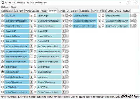 Windows Decrapifier এবং Debloater দিয়ে Windows 10 থেকে Fluff সরান 