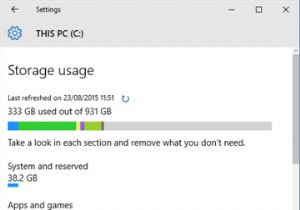 Windows 10 স্টোরেজ সেন্স দিয়ে স্বয়ংক্রিয়ভাবে ডিস্ক স্পেস খালি করুন 