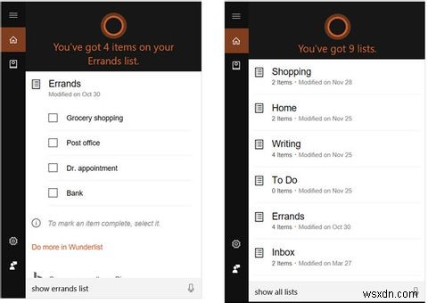 আপনার সেরা Windows 10 টু-ডু লিস্ট অ্যাপ হল Cortana + Wunderlist 