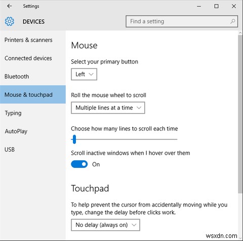 Windows 10 উইন্ডোজ স্ক্রোল করতে পারে যা ফোকাসেও নয় 