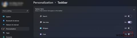 উইন্ডোজ 11 টাস্কবার থেকে কীভাবে চ্যাট বোতামটি সরান 