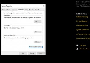 উইন্ডোজ 10 এ এনভায়রনমেন্ট ভেরিয়েবল কিভাবে ব্যবহার করবেন 