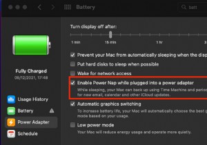 এখানে পাওয়ার ন্যাপ একটি ম্যাকে কী করে এবং কীভাবে এটি সক্ষম বা অক্ষম করা যায় 