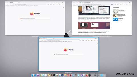 ম্যাকোসে মিশন কন্ট্রোল সহ একাধিক ডেস্কটপ কীভাবে ব্যবহার করবেন 
