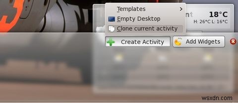 KDEs ডেস্কটপ বৈশিষ্ট্যগুলি ব্যবহার করুন:কার্যকলাপ, উইজেট এবং ড্যাশবোর্ড [Linux]