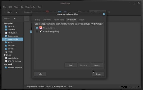 উবুন্টু এবং লিনাক্স মিন্টে কীভাবে ওয়েবপি চিত্রগুলি দেখতে হয় 