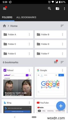 Android এর জন্য 6টি সেরা বুকমার্ক ম্যানেজার অ্যাপ 